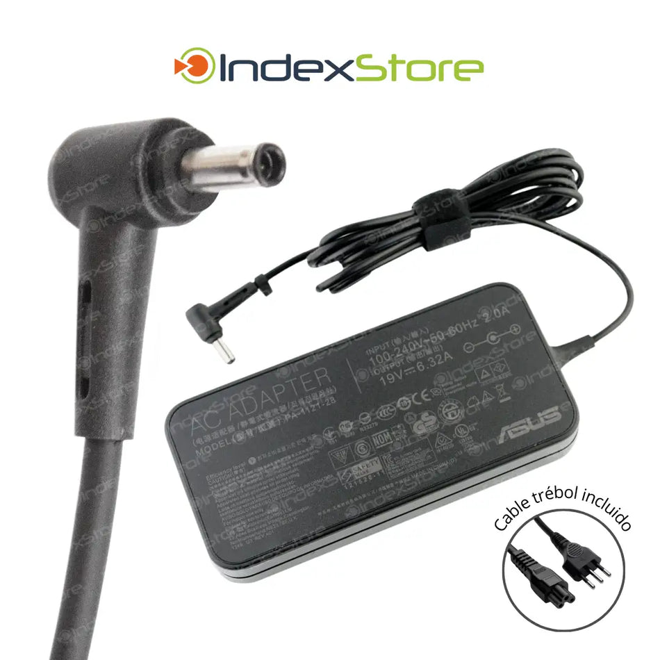 Cargador Asus 19V 6.32A 120W Plug 4.5x3.0mm - Original