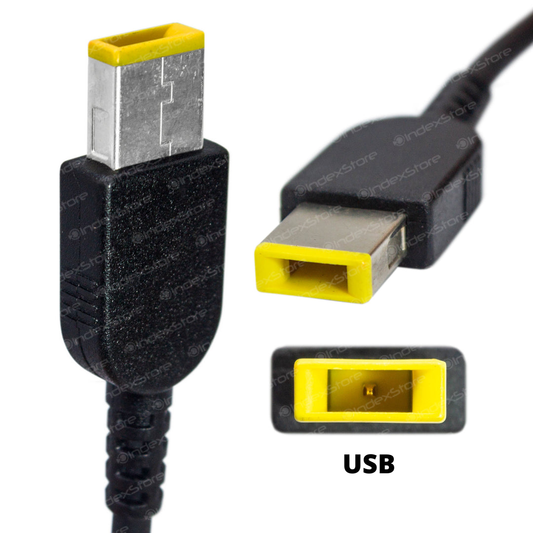 Cargador Lenovo 20V 4.5A 90W Plug USB - Original