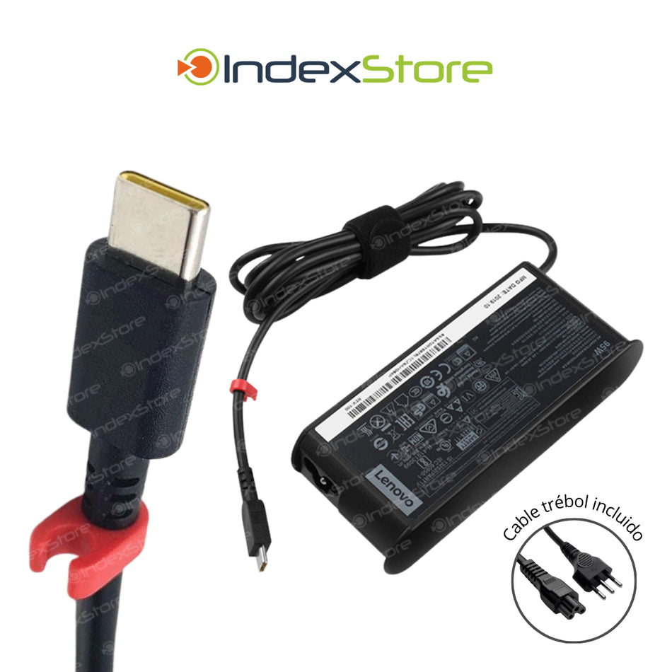 Cargador Lenovo 20V 4.75A 95W Plug USB-C - Original