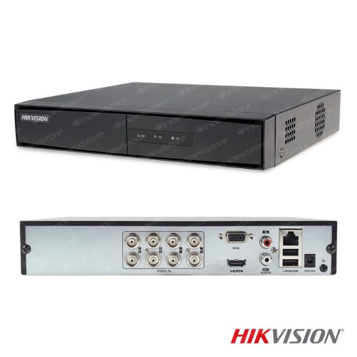Kit Cámaras Hikvision DVR 8CH 8CAM Domo FHD Con Disco 1TB
