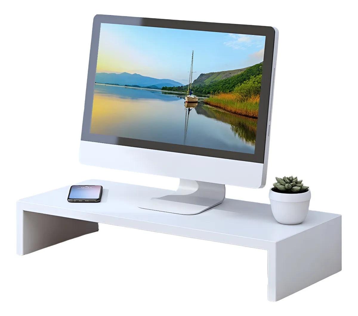 Elevador De Monitor Armable de Madera