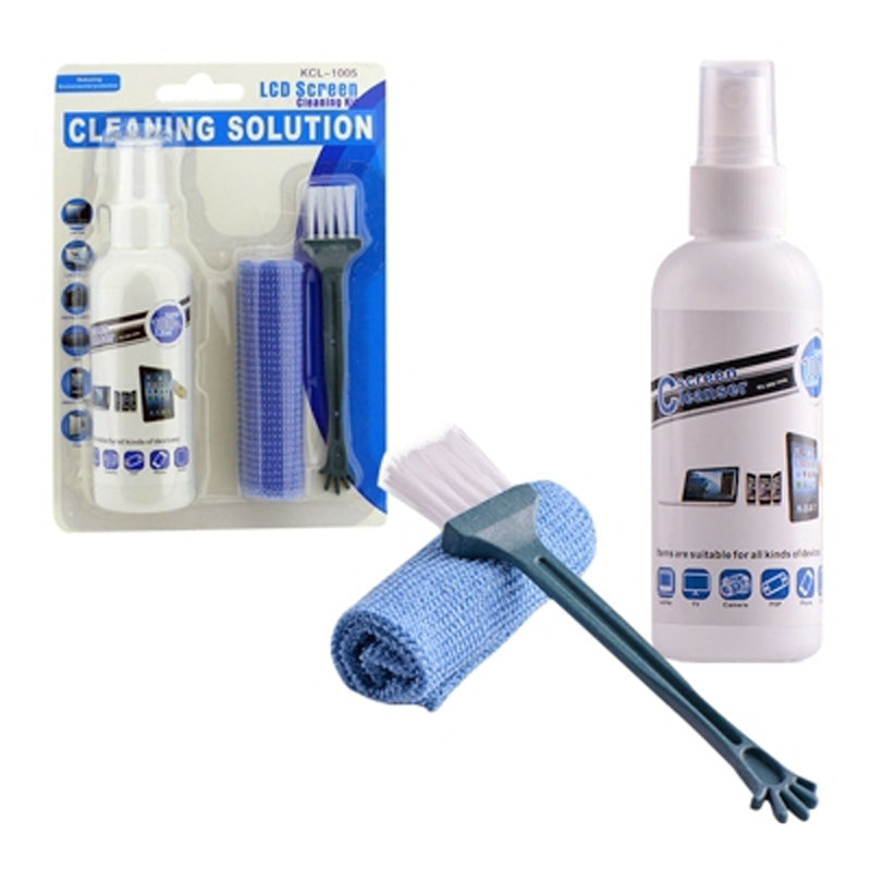 Set de Limpieza Pantallas LCD de 100 ml Modelo KCL-1005