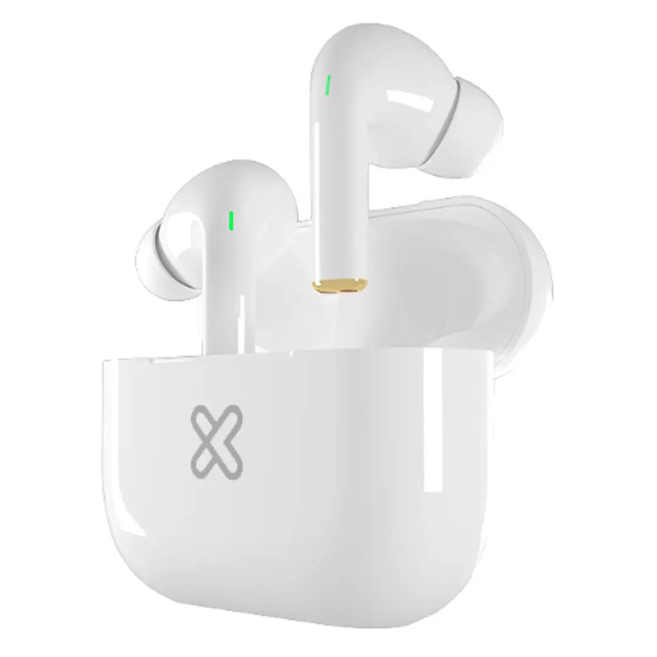 Audifonos TWS TunefiBuds Marca KlipXtreme color Blanco