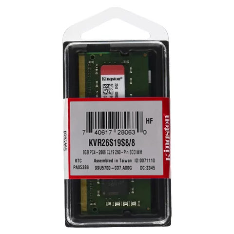 Memoria Ram Kingston DDR4 8GB 3200MHZ SODIMM