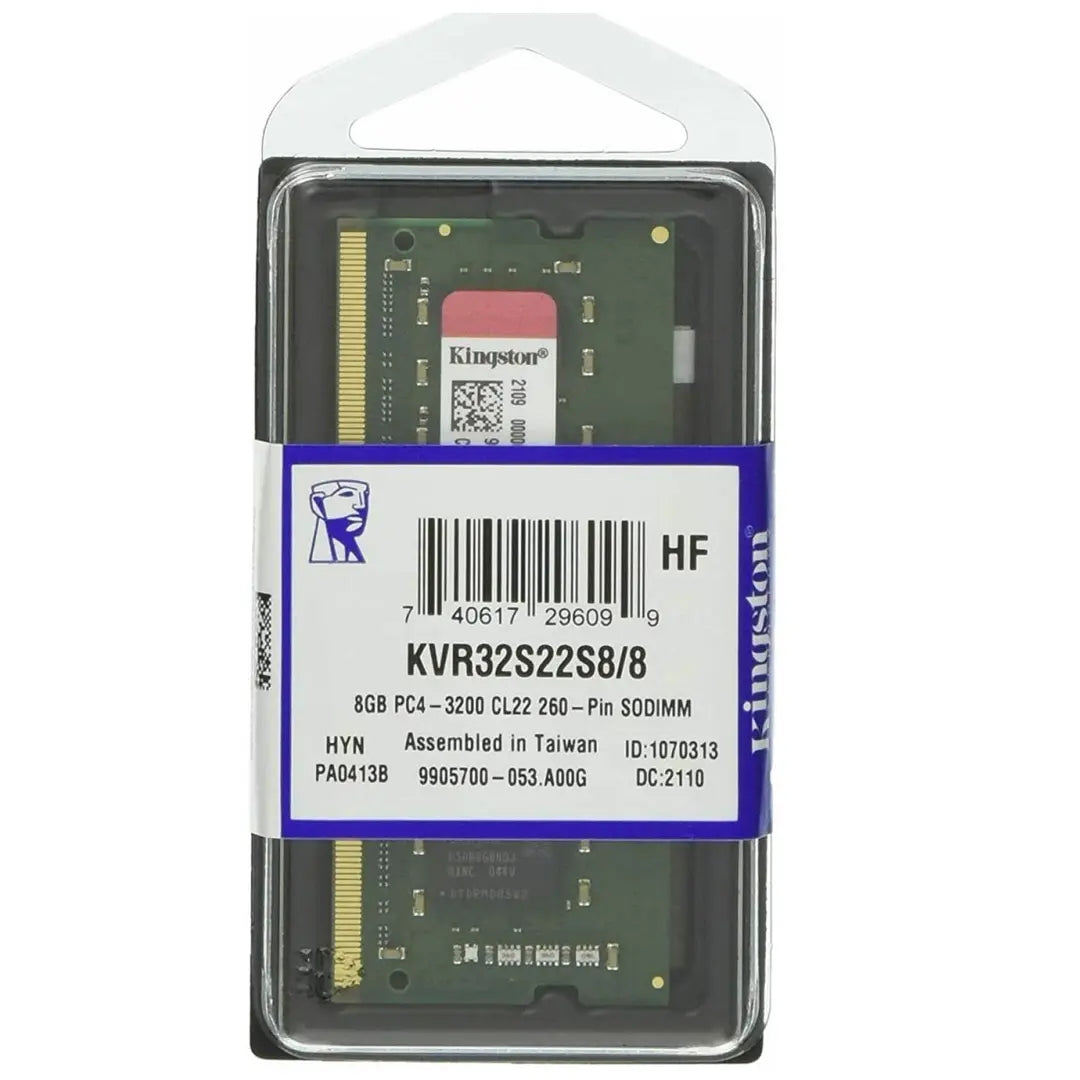 Memoria Ram Kingston DDR4 8GB 3200MHZ SODIMM