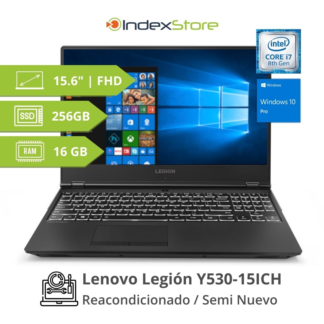 Notebook Lenovo legión Y530-15ICH (Reacondicionado)