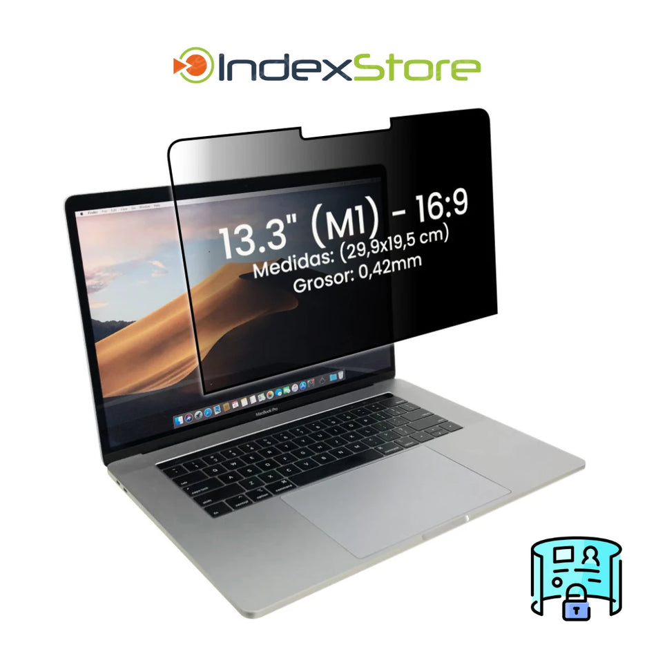 Filtro de privacidad para MacBook 13.3" (M1) (299X195mm)