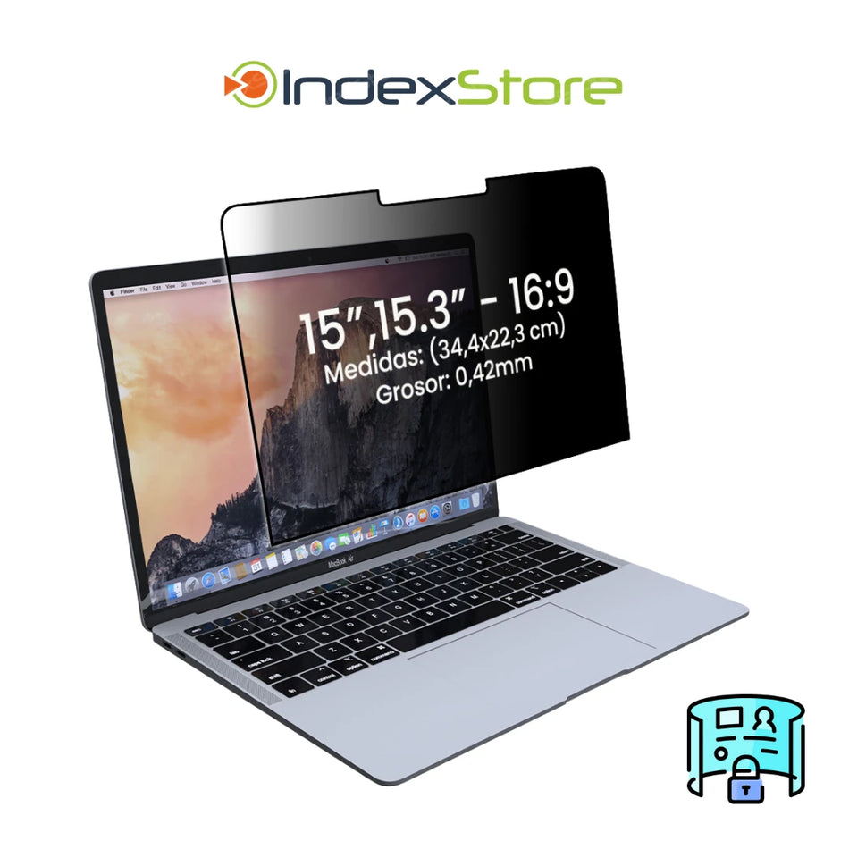 Filtro de privacidad para MacBook 15" (NEW) (344x223mm)
