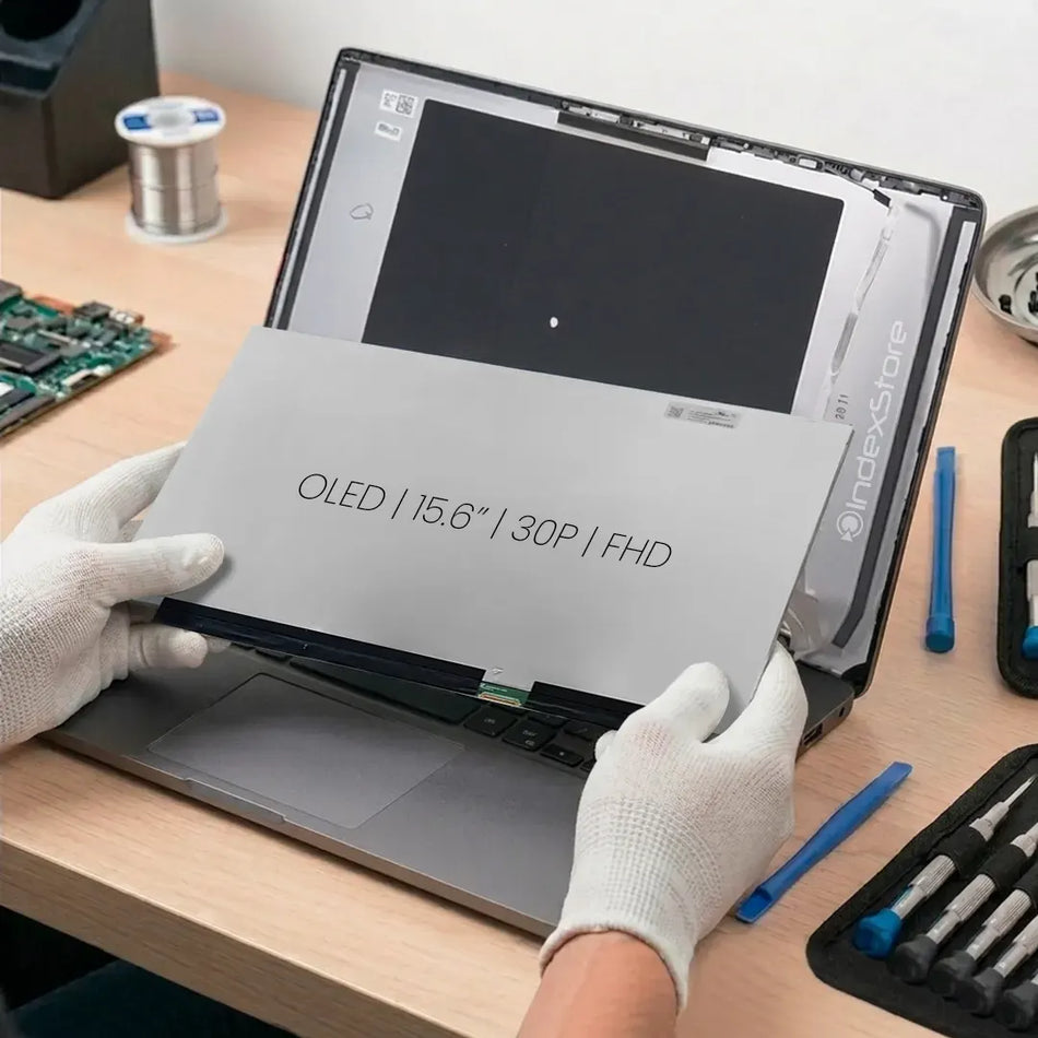 Pantalla de notebook OLED de 15.6 pulgadas, 30 pines, resolución Fhd, sin soportes. Pantalla de Notebook compatible con equipos HP, Lenovo, Dell, Asus, Acer, Toshiba, Sony Vaio, Samsung, Msi