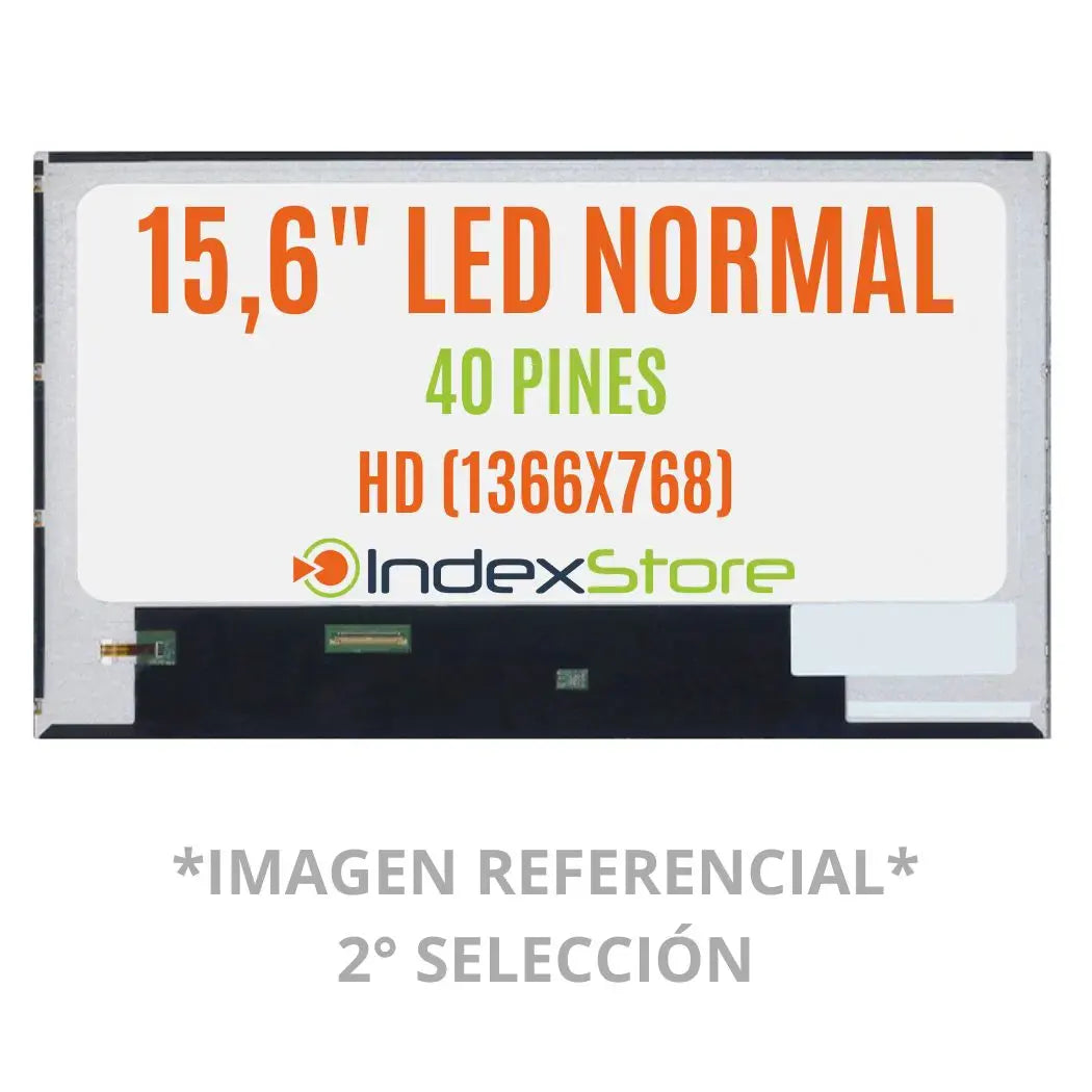 Pantalla de notebook Normal de 15,6 pulgadas, 40 pines, resolución HD (de segunda mano). Pantalla de Notebook compatible con equipos HP, Lenovo, Dell, Asus, Acer, Toshiba, Sony Vaio, Samsung, Msi