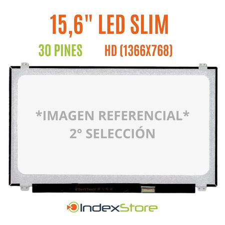 Pantalla de notebook Slim de 15.6 pulgadas, 30 pines, resolución Hd (de segunda mano). Pantalla de Notebook compatible con equipos HP, Lenovo, Dell, Asus, Acer, Toshiba, Sony Vaio, Samsung, Msi