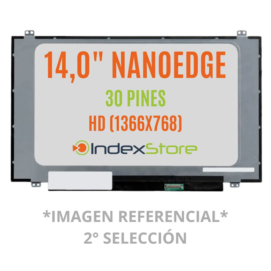 Pantalla de notebook Thin de 14.0 pulgadas, 30 pines, resolución Hd (de segunda mano). Pantalla de Notebook compatible con equipos HP, Lenovo, Dell, Asus, Acer, Toshiba, Sony Vaio, Samsung, Msi