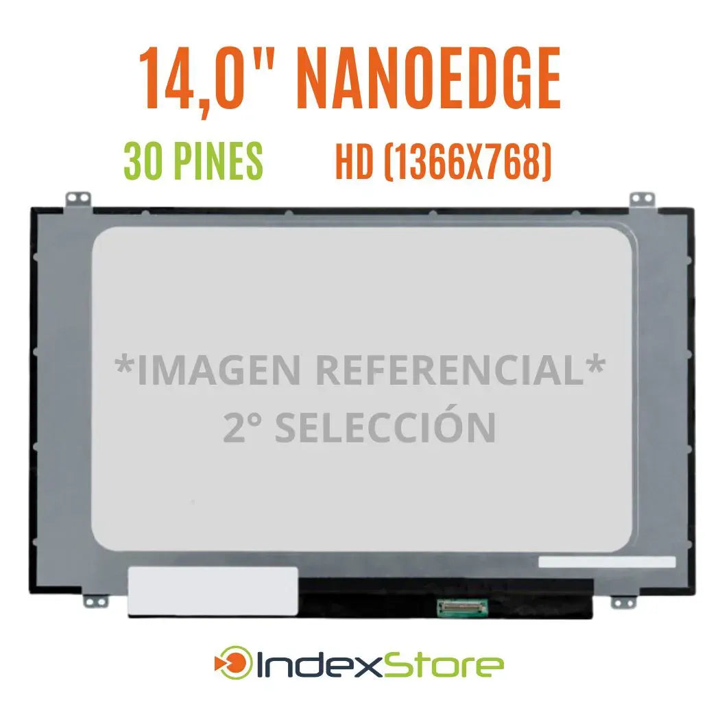 Pantalla de notebook Thin de 14.0 pulgadas, 30 pines, resolución Hd (de segunda mano). Pantalla de Notebook compatible con equipos HP, Lenovo, Dell, Asus, Acer, Toshiba, Sony Vaio, Samsung, Msi