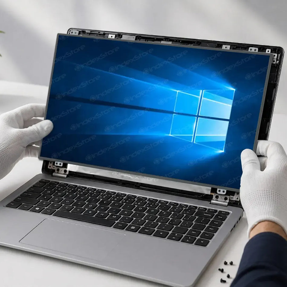 Pantalla de notebook Slim de 14.0 pulgadas, 30 pines, resolución Fhd, soportes arriba y abajo. Compatible con notebook de varias marcas (DELL, HP, ASUS, LENOVO, ACER, entre otras). 