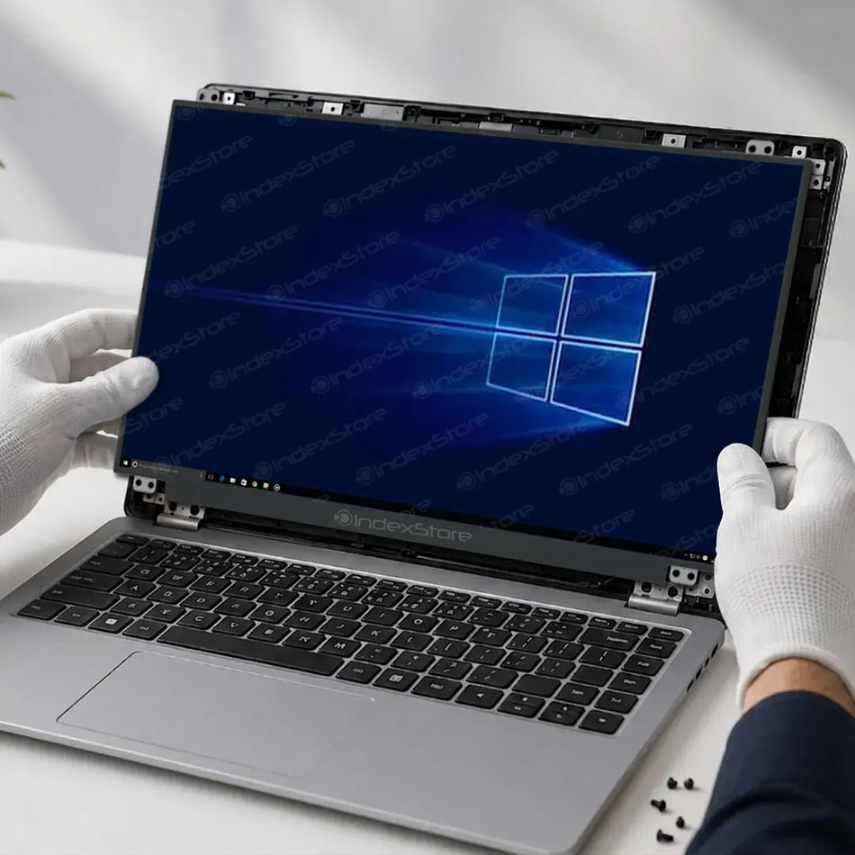Pantalla de notebook Slim de 15.6 pulgadas, 30 pines, resolución Fhd, soportes arriba y abajo. Pantalla de Notebook compatible con equipos HP, Lenovo, Dell, Asus, Acer, Toshiba, Sony Vaio, Samsung, Msi