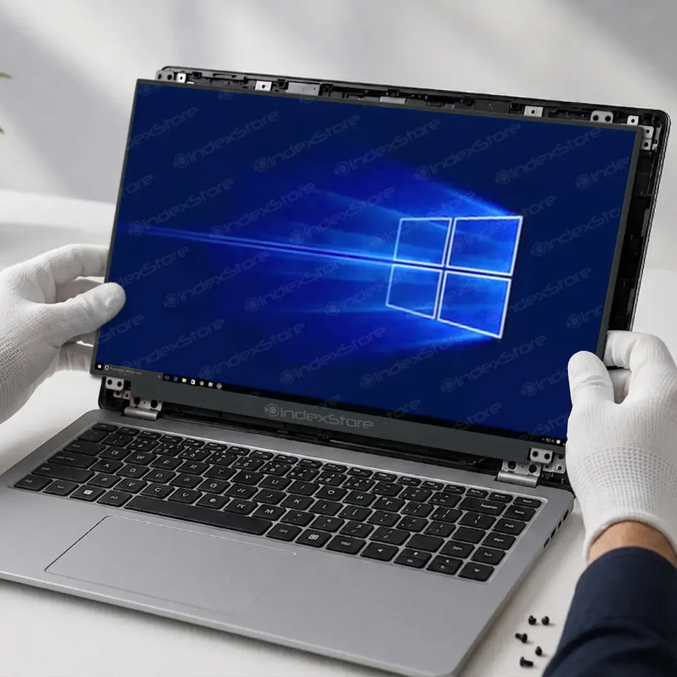 Pantalla de notebook Slim de 15.6 pulgadas, 30 pines, resolución Hd, soportes arriba y abajo. Pantalla de Notebook compatible con equipos HP, Lenovo, Dell, Asus, Acer, Toshiba, Sony Vaio, Samsung, Msi