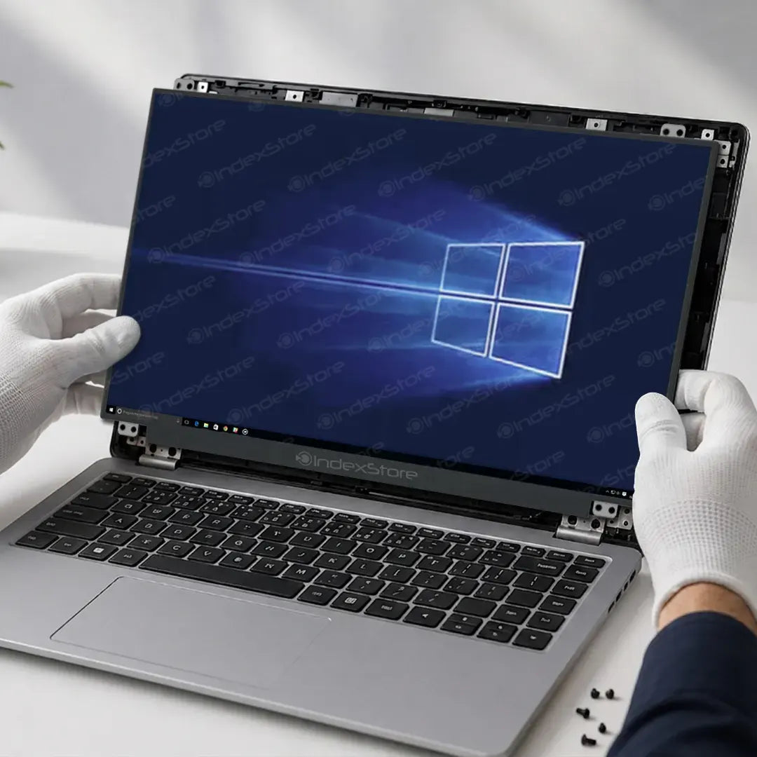 Pantalla de notebook Slim de 15.6 pulgadas, 40 pines, resolución Hd, soportes arriba y abajo. Pantalla de Notebook compatible con equipos HP, Lenovo, Dell, Asus, Acer, Toshiba, Sony Vaio, Samsung, Msi