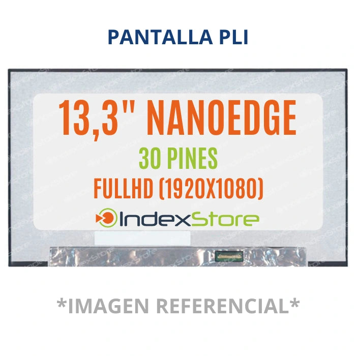 Pantalla Notebook Thin Bezel PLI 13.3 FHD 30 Pines S/B