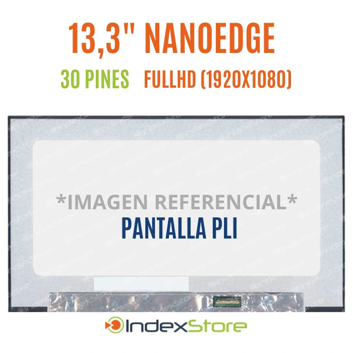 Pantalla Notebook Thin Bezel PLI 13.3 FHD 30 Pines S/B