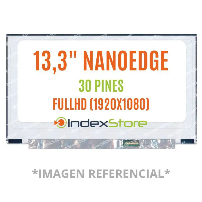 Pantalla Notebook Thin Bezel 13.3 FHD 30 Pines S/B - Part-Number: N133HCE-EAA