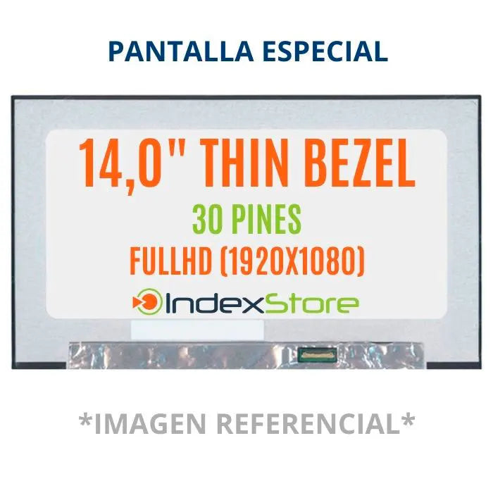 Pantalla Notebook Thin Bezel PLI 14.0 FHD 30 Pines S/B