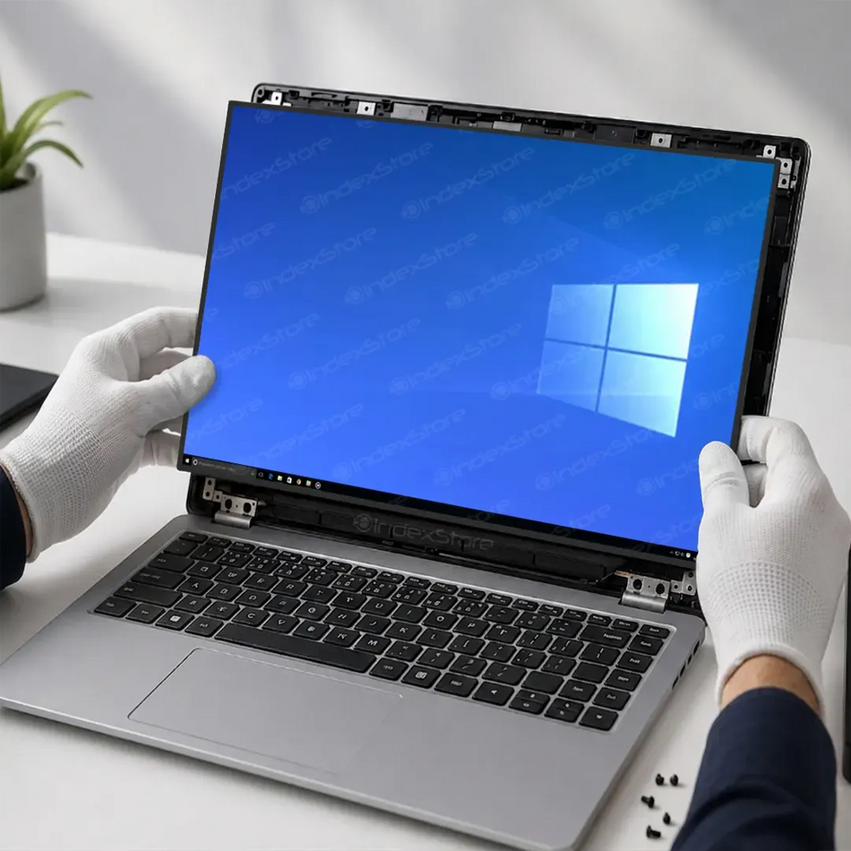 Pantalla de notebook Thin Bezel de 14.0 pulgadas, 30 pines, resolución Fhd+, sin bracket y placa lógica integrada. Pantalla de Notebook compatible con pantallas con N° de parte N140JCA-EEK o  LP140WU2 (SP) (B1)