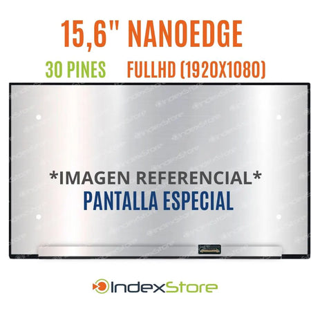 Pantalla de notebook Thin Bezel Pli de 15.6 pulgadas, 30 pines, resolución Fhd, sin bracket. Pantalla de Notebook compatible con equipos HP, Lenovo, Dell, Asus, Acer, Toshiba, Sony Vaio, Samsung, Msi