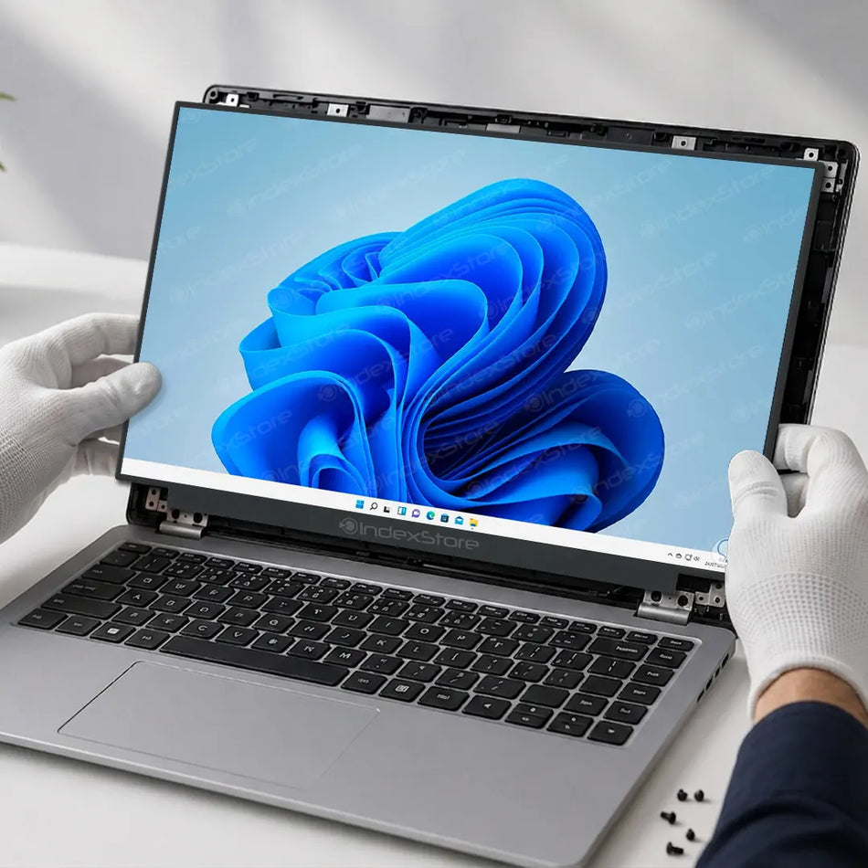 Pantalla de notebook Thin Bezel de 15.6 pulgadas, 30 pines, resolución Fhd, sin bracket y placa lógica de 26 centímetros de ancho. Pantalla de Notebook compatible con equipos HP, Lenovo, Dell, Asus, Acer, Toshiba, Sony Vaio, Samsung, Msi