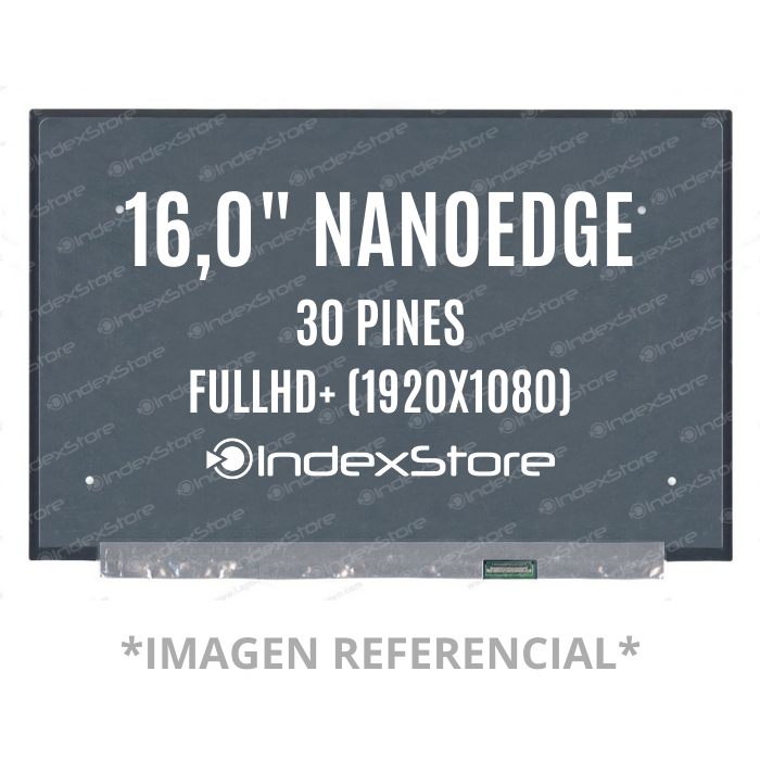 Pantalla Notebook Thin Bezel 16.0 FHD+ 30 Pines S/B
