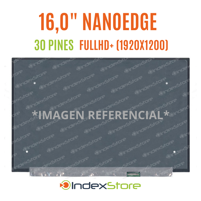 Pantalla Notebook Thin Bezel 16.0 FHD+ 30 Pines S/B