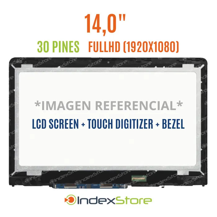 Pantalla Touch Notebook HP Pavilion X360 14-BA000 Series FHD