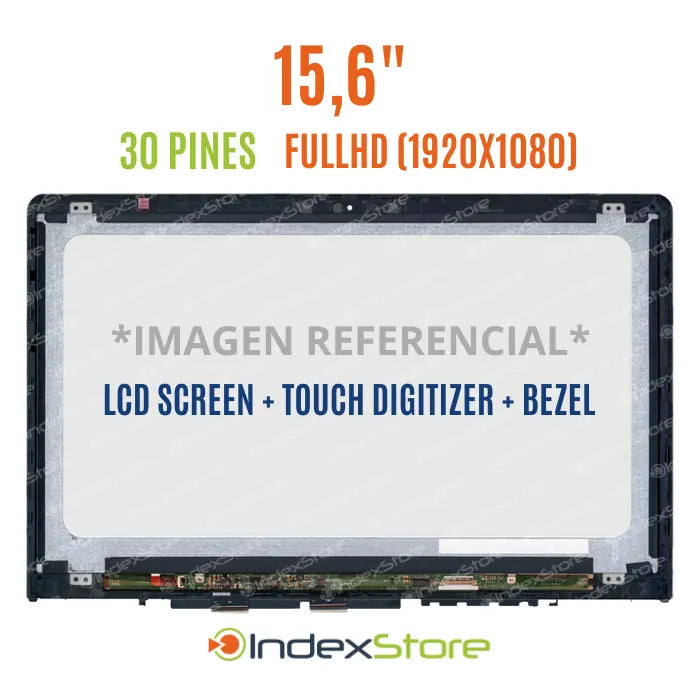 Pantalla Touch Notebook HP Pavilion X360 15-BR000 Series FHD