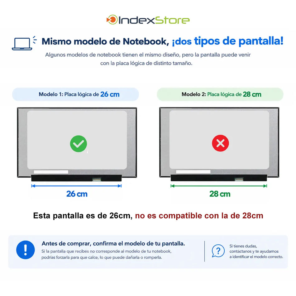 Pantalla Lenovo Slim 3 151AN8 (Placa de 26cm) | FHD