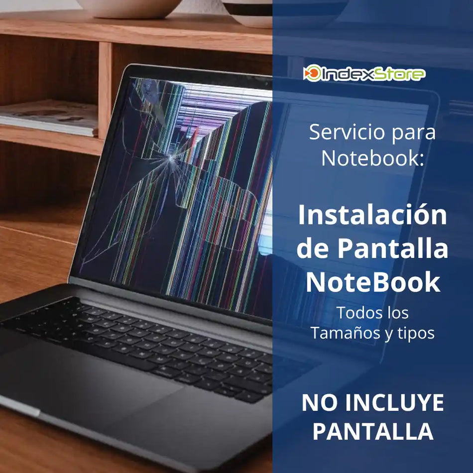 Instalación Pantalla Notebook (no incluye pantalla)