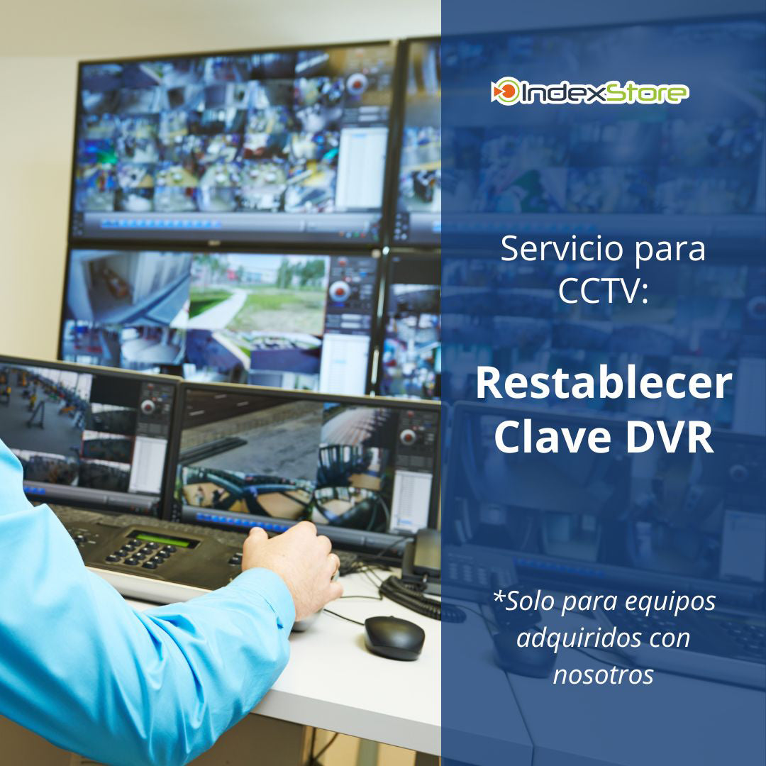 Restablecimiento de Clave para DVR