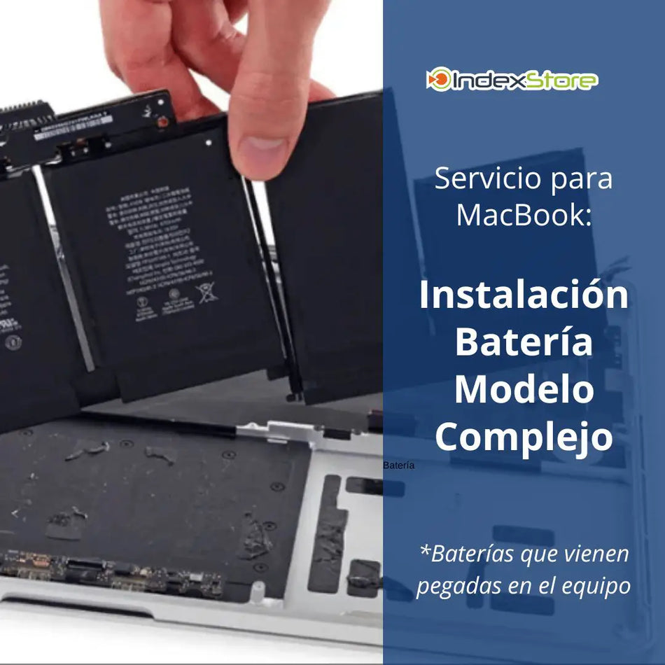 Cambio de Batería para MacBook - Modelo complejo (pegadas)