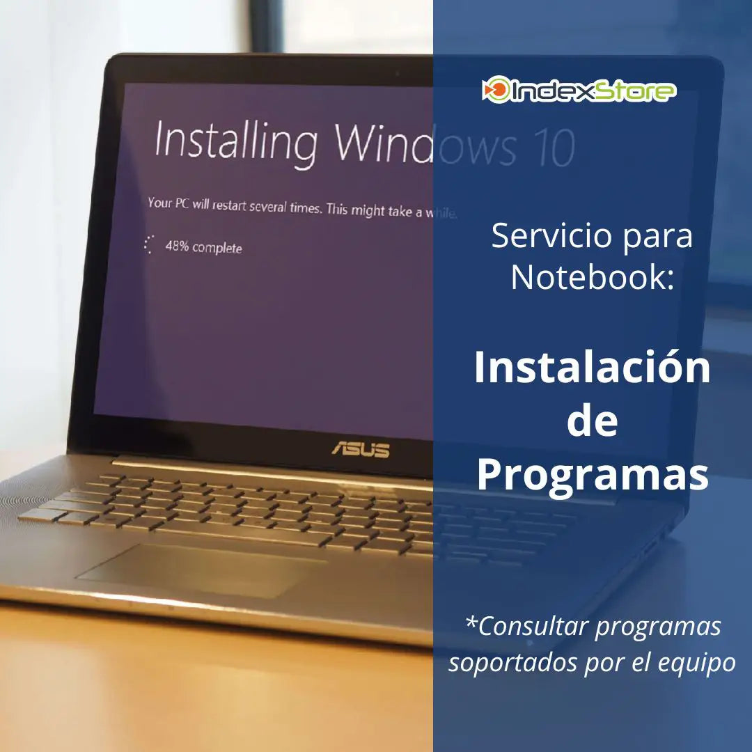 Instalación de Programas (no incluye licencia)
