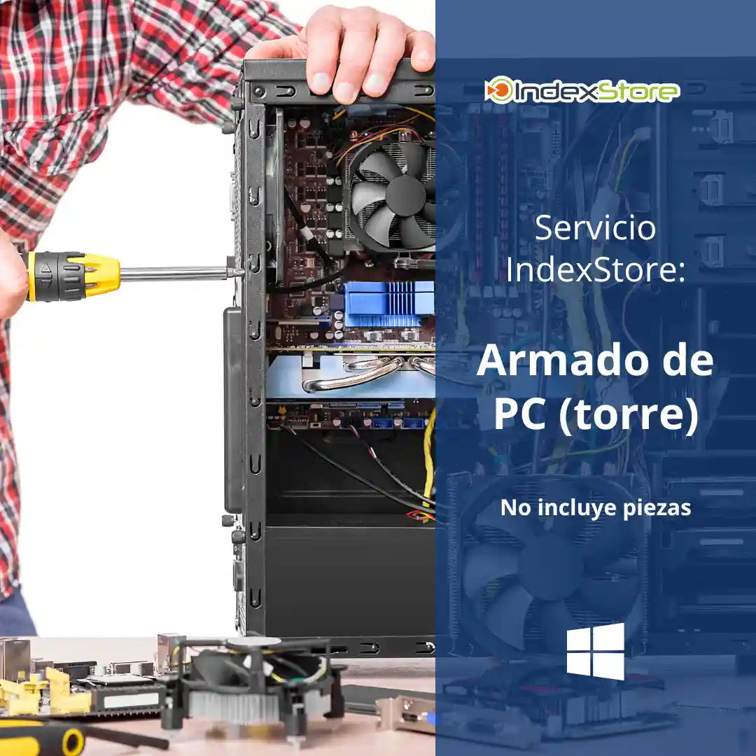 Servicio de armado de PC (torre) - No incluye piezas
