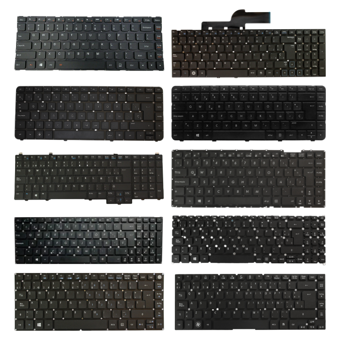 Pack Teclado Notebook Lenovo, Acer, Asus, Dell, Hp, Samsung