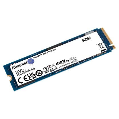 Disco SSD Kingston NV2 PCIe 4.0 NVME M.2 de 500 GB