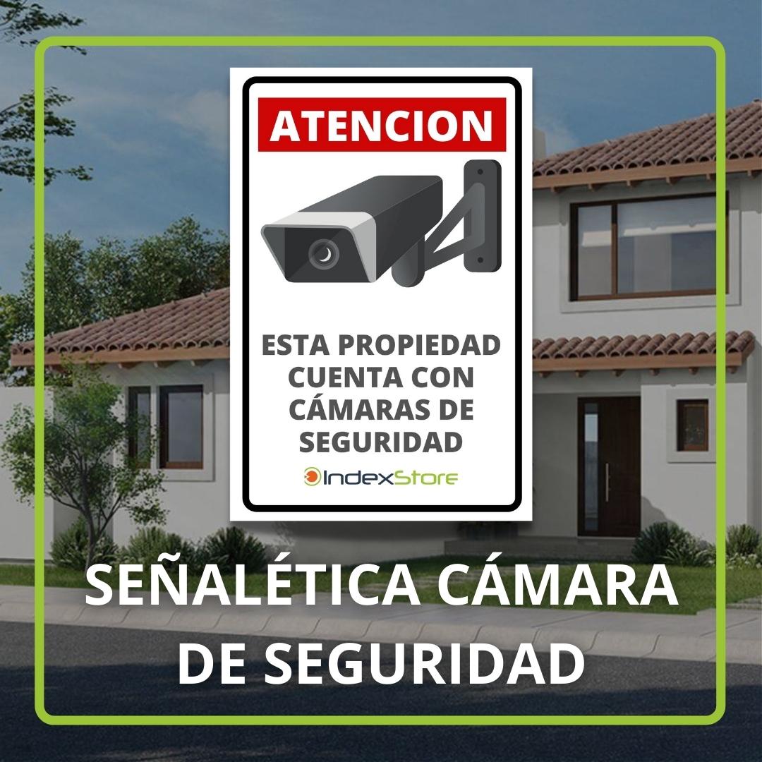 Señalética Cámara de Seguridad 20x30CM