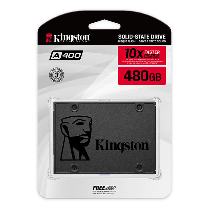 Disco SSD de 480GB A400 Series - Kingston