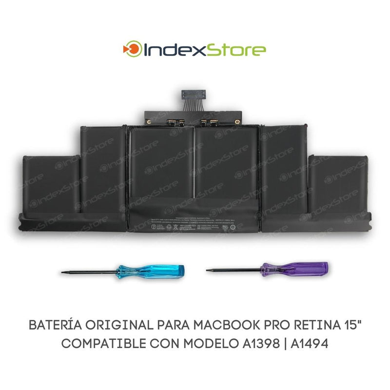 Batería Original Macbook Pro Retina 15" A1398-A1494