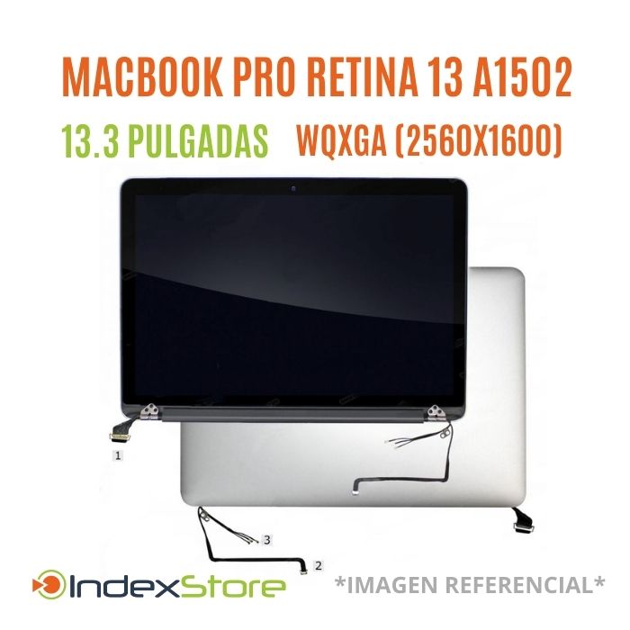 Pantalla Assembly para Macbook 13 Modelo A1502 Año 2013