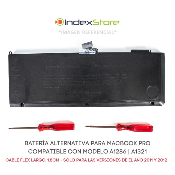 Batería Alternativa Macbook Pro A1286-A1382