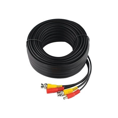 Cable BNC 30 MTS Video + Corriente