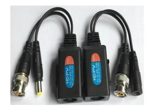Video Balun HD Terminal Cable RJ45 + Adaptador Power Modelo FS-HD4301VP