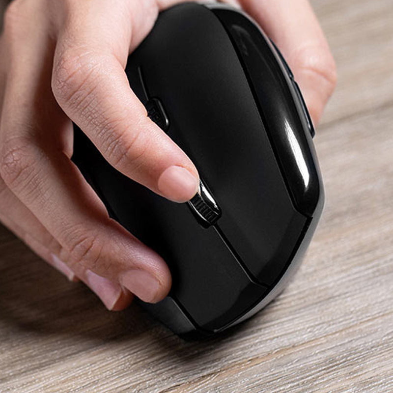 Mouse Vertical Inalámbrico 2.4GHZ Marca Klip Xtreme