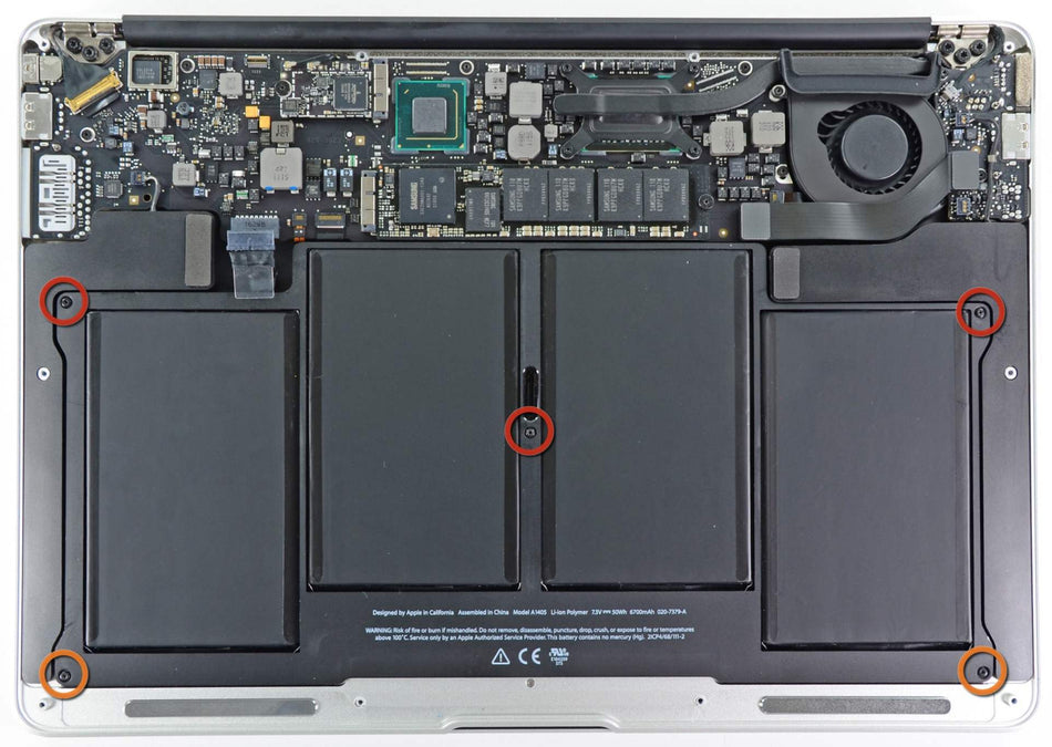Cambio de Batería MacBook (Modelos Pegados)