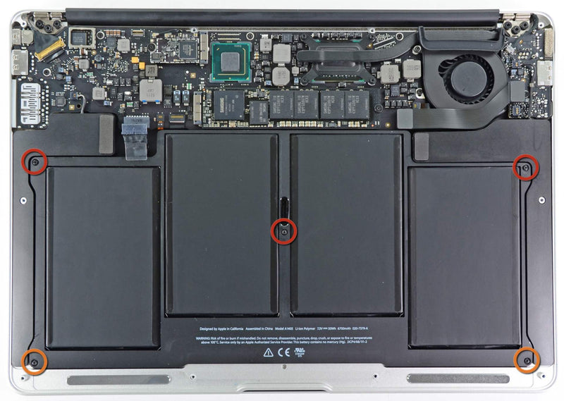 Servicio de Cambio de Batería para MacBook (modelo complejo)